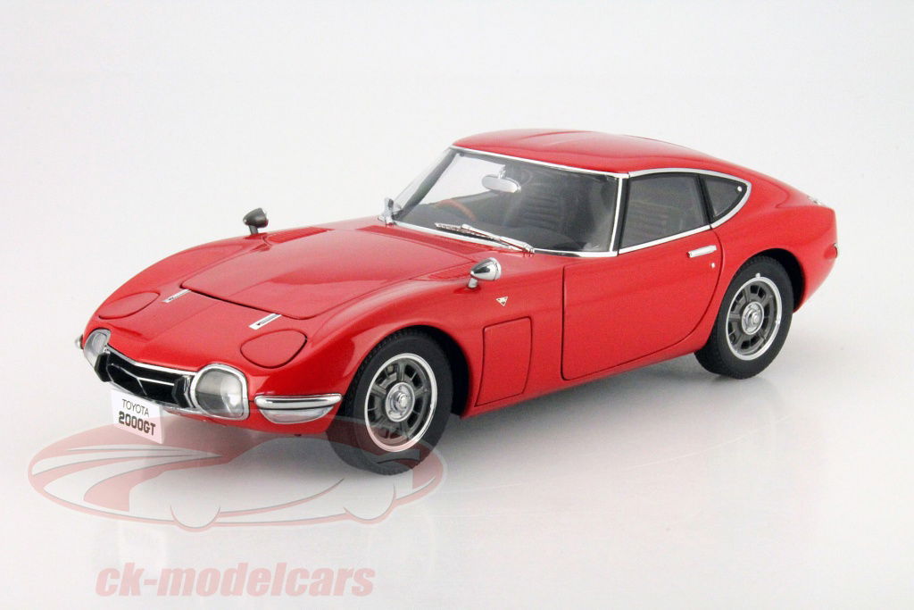 AUTOart 1:18 Toyota 2000 GT Coupe Upgraded Version 红78746