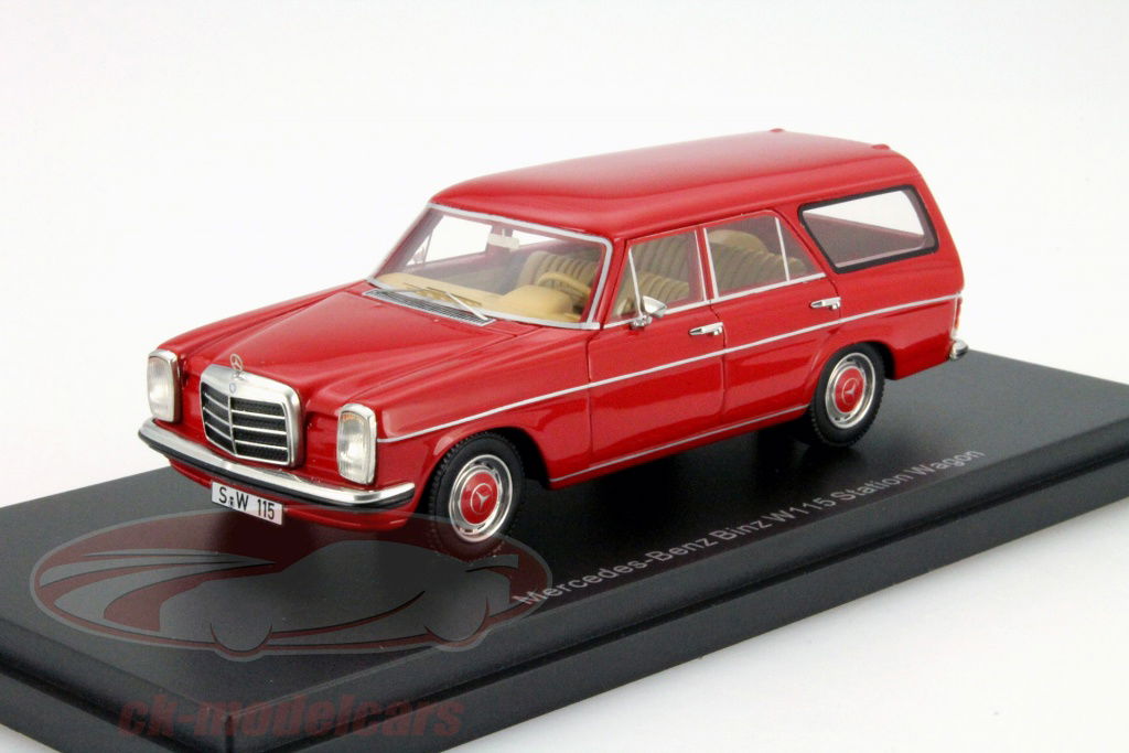 Best of Show メルセデス・ベンツ BINZ W115 ワゴン BoS-Models 1:43 Mercedes-Benz Binz W115 Station wagon red