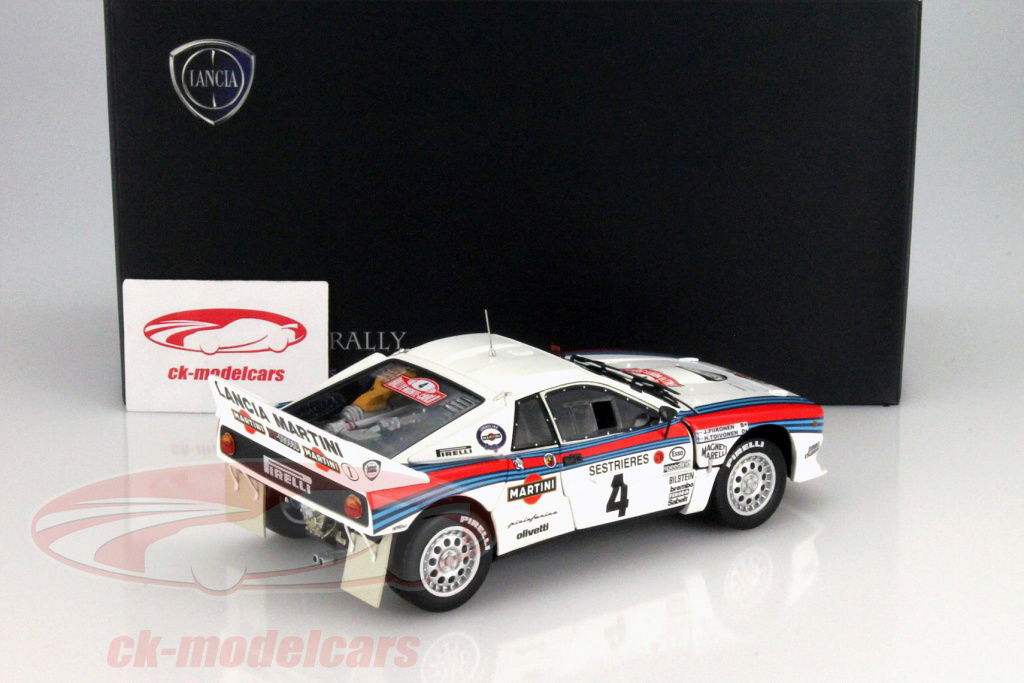 Kyosho 1:18 Lancia Rally 037 Martini #4 Raduno Monte Carlo