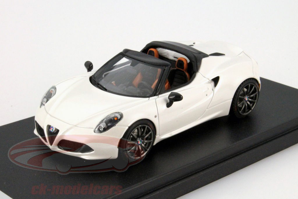 looksmart-1-43-alfa-romeo-4c-spyder-parelwit-ls433a/