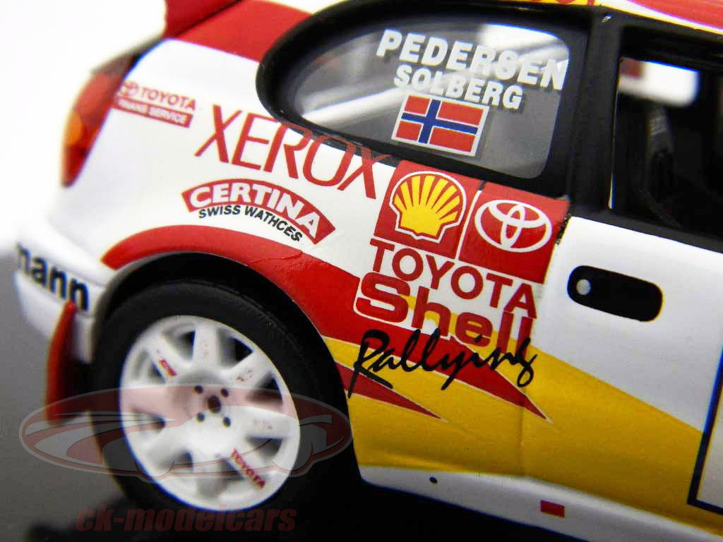 Ixo 1:43 トヨタカローラWRC＃31ラリー·フィンランド2000午前