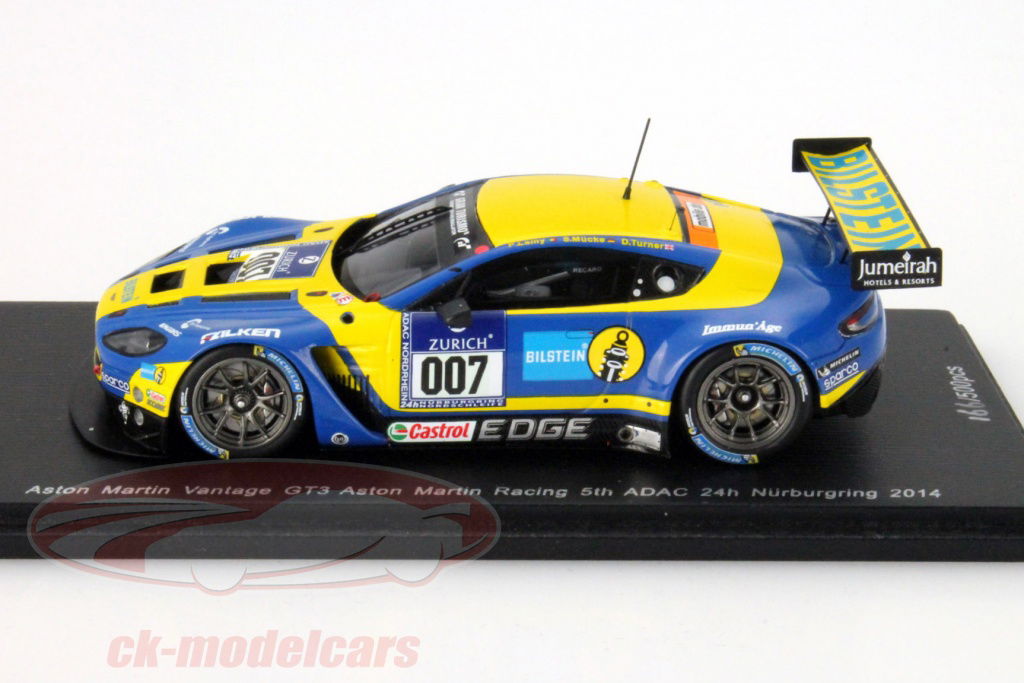 Spark 1:43 Aston Martin Vantage GT3 #007 5th ADAC 24h
