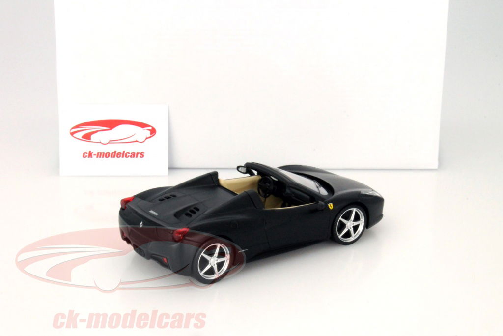 Hot Wheels 458 Italia 1:24 マットブラック Hot Wheels 458 Italia 1:24 マットブラック Ferrari 458 Italia