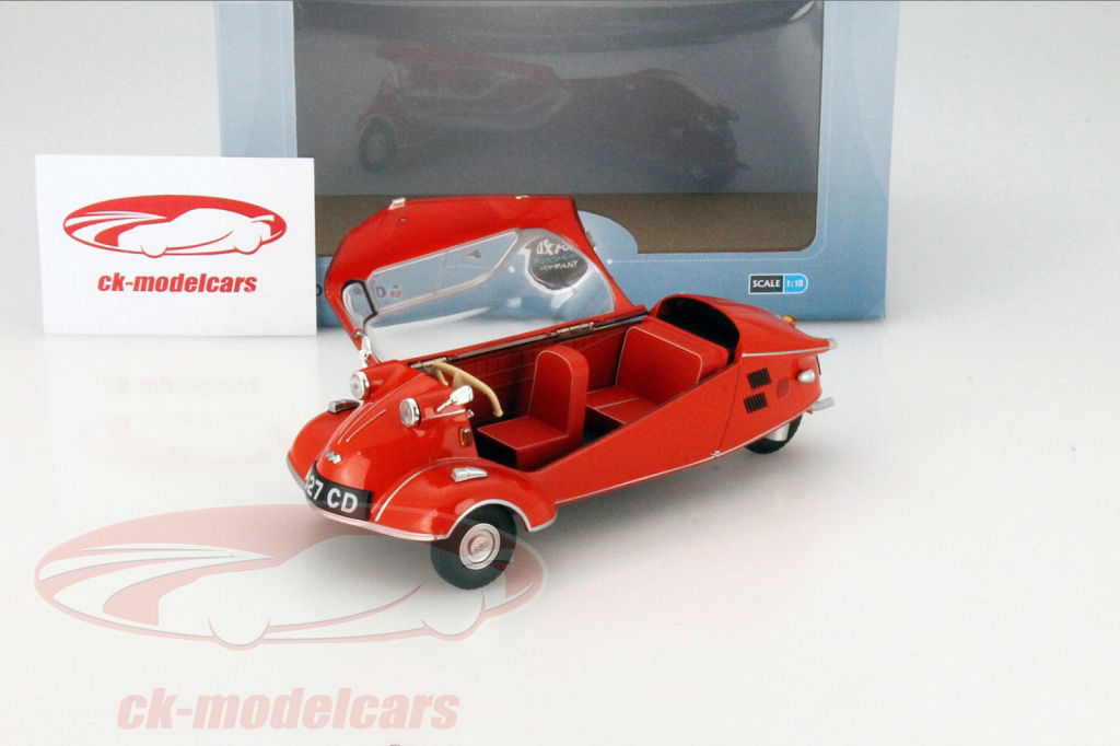 Oxford 1:18 Messerschmitt KR200 red 18MBC001 model car