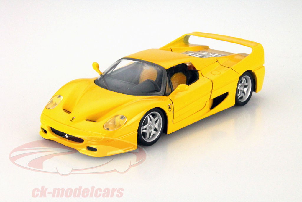 Bburago 1:24 Ferrari F50 yellow 18-26010 model car 18-26010