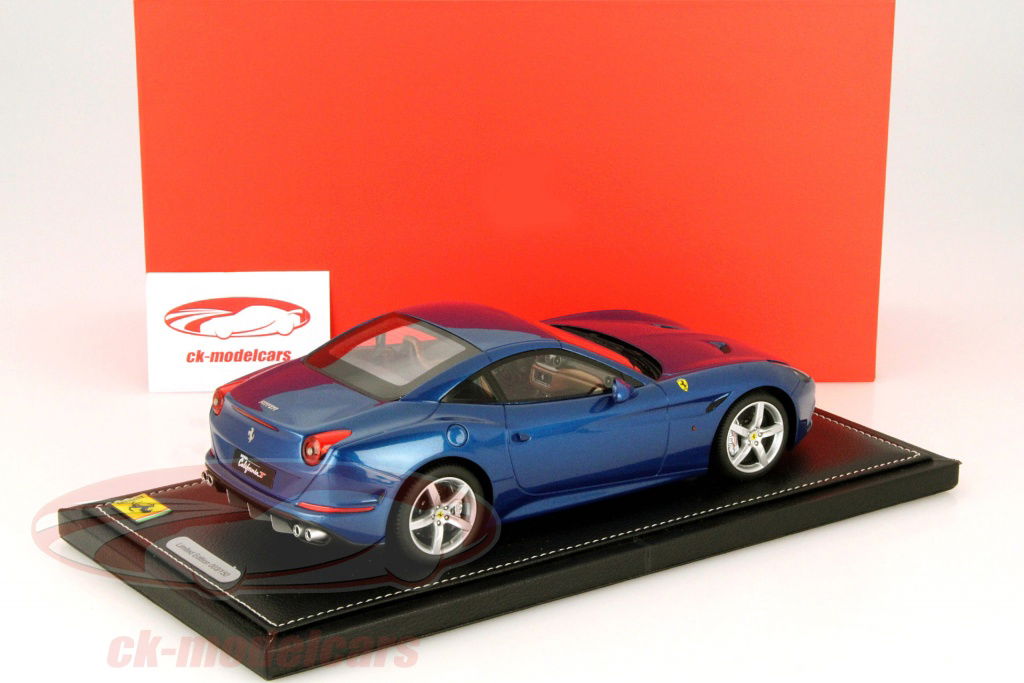 BBR Models 1:18 Ferrari California T Year 2014 blue metallic