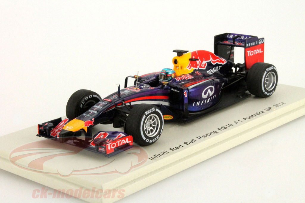 Spark 1:43 Sebastian Vettel Infiniti Red Bull RB10 #1