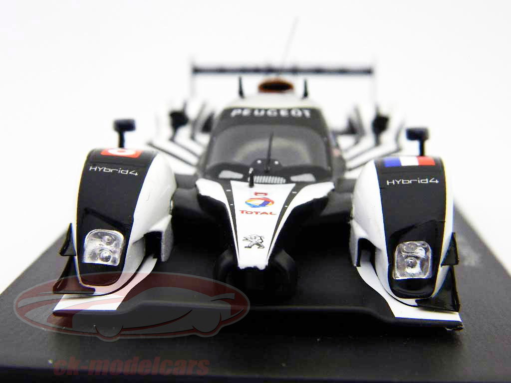ミニカー 1/43 Spark Peugeot 908 Total LM24 2011 1/43 Spark Peugeot 908 #8 Sport Total 3rd LM 2011 Blue w