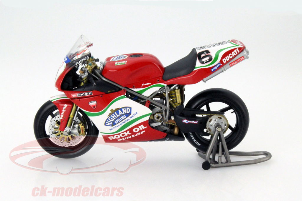 オートバイ・バイク MINICHAMPS DUCATI 998 F01 1:12 MINICHAMPS DUCATI 998 R 1/12スケール
