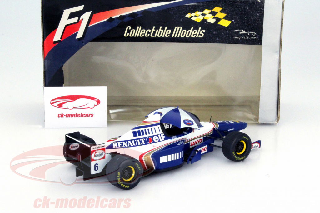 ONYX ウィリアムズ ルノー FW17 デイビット クルサード F1レース Onyx 1:18 David Coulthard Williams FW17 #6 Formula 1 1995