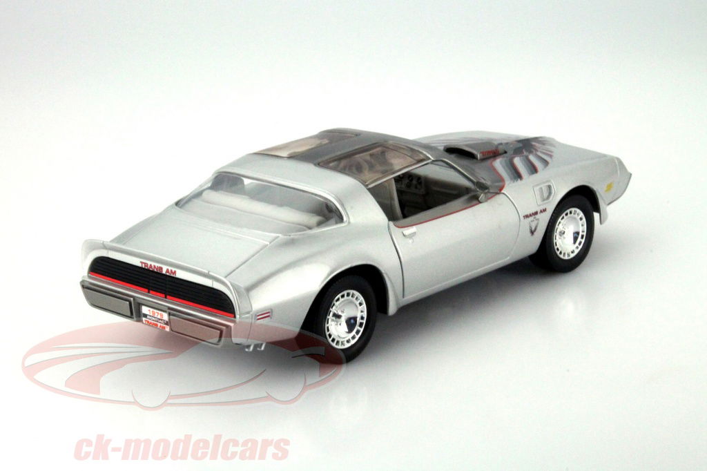 ミニカー YatMing 1/18 1979 PONTIAC TRANS AM Vintage Norev Yatming 1979 Pontiac Firebird Trans Am silver