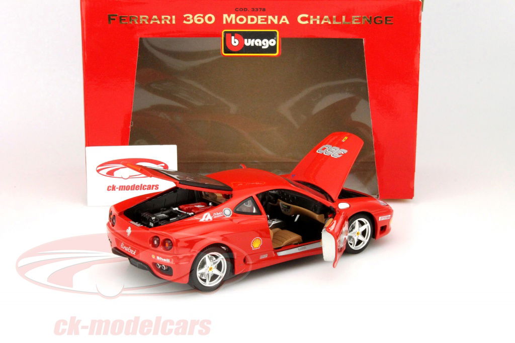 Bburago 1:18 Ferrari 360 Modena Challenge Year 1999 red