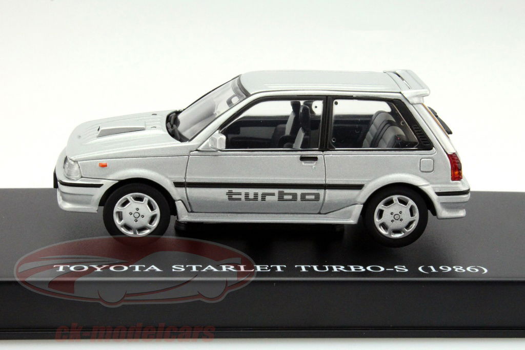 AOSHIMA - DISM 1/43 トヨタ スターレット ターボーS EP71 前期 1986 AOSHIMA - DISM 1/43 トヨタ スターレット ターボーS EP71 前期