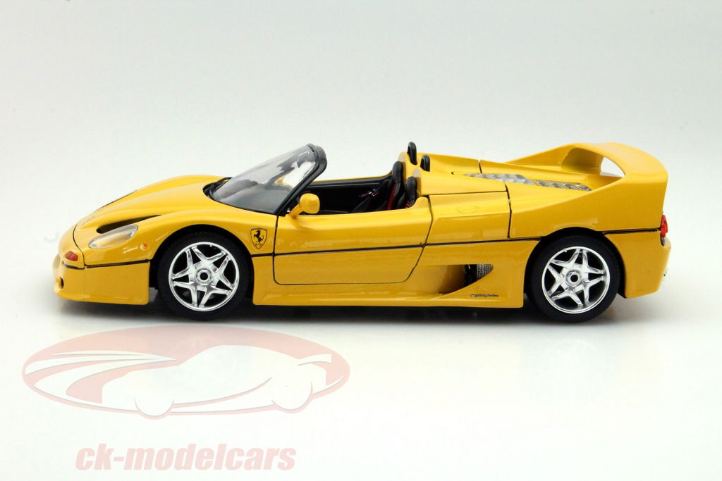 Bburago 1:18 Ferrari F50 Year 1995 yellow 8002455033727