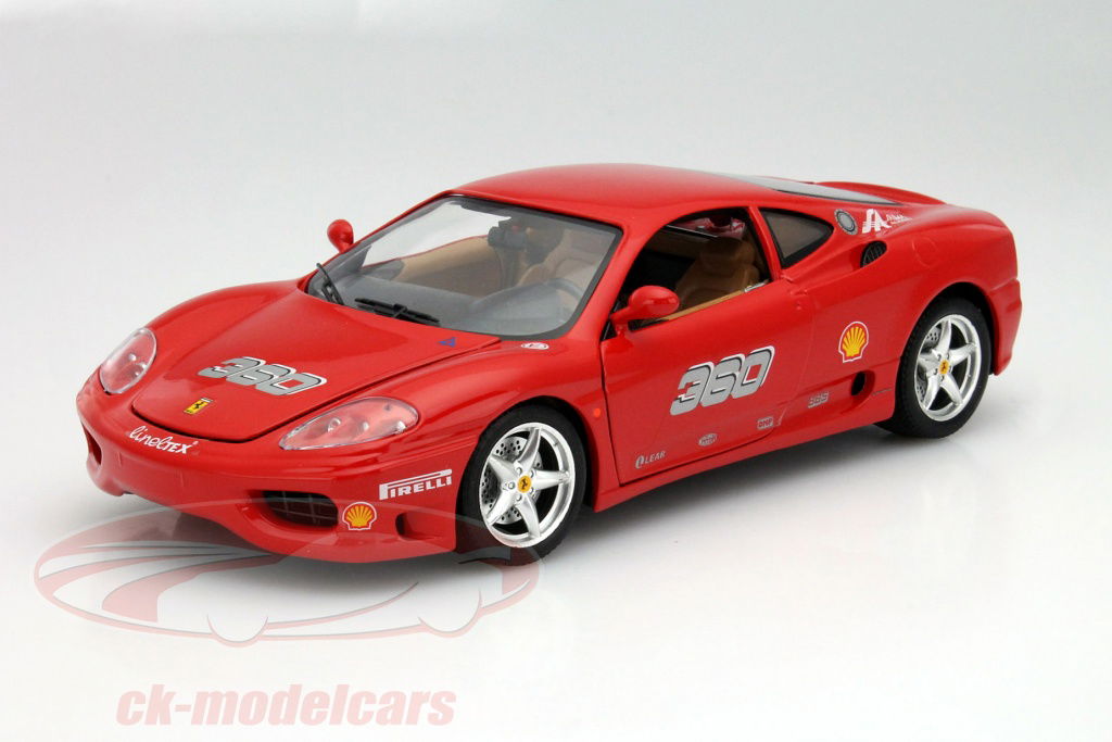 Bburago 1:18 Ferrari 360 Modena Challenge Year 1999 red