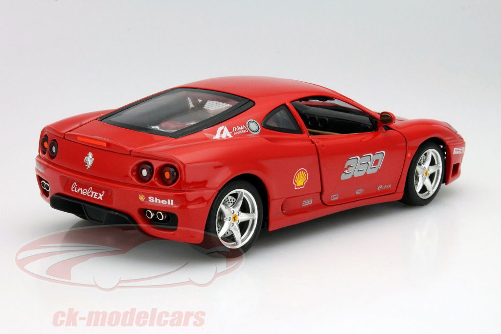 Bburago 1:18 Ferrari 360 Modena Challenge Year 1999 red