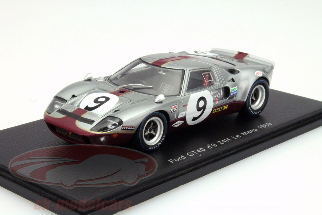 Spark 1:43 Ford GT40 #9 24h LeMans 1969 Gardner, Guthrie