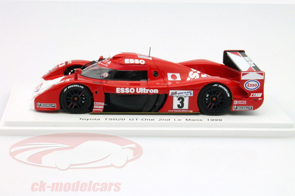 【新品未開封】トヨタ GT-One TS020 ＃3 1999年 ルマン1/43 TOYOTA GT-ONE TS020 1999 3台セット ル・マン 1/43 - メルカリ