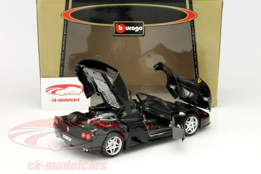 Bburago 1:18 フェラーリF50 1995年ブラック分 8002455033727