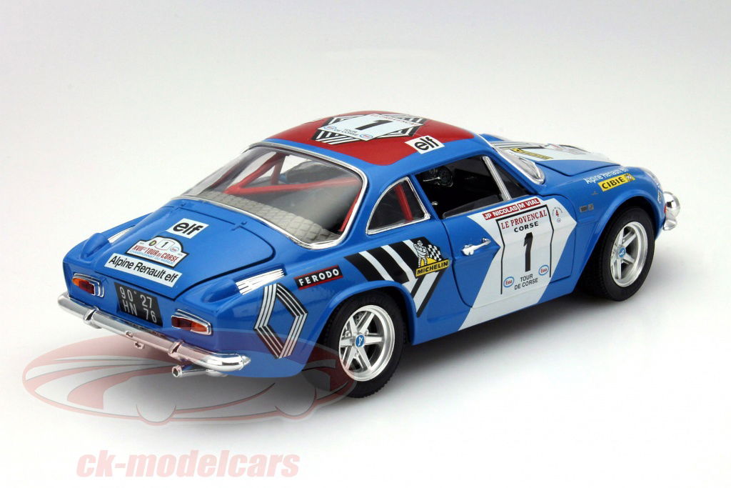 ミニカー ALPINE A110 1600S 1971 1/18 Bburago Bburago 1:18 Alpine Renault A110 1600S #108 1971 yellow