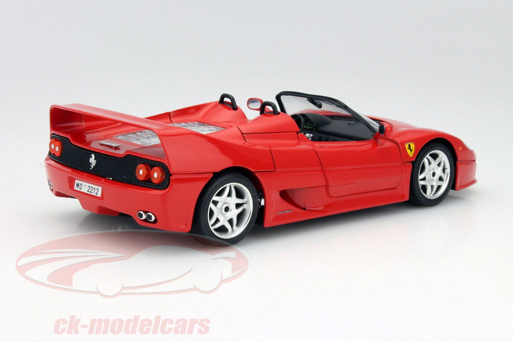 Bburago 1:18 Ferrari F50 year 1995 red 8002455033529 model