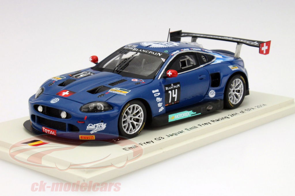 1/43 Jaguar Emil Frey G3 #14 2014年スパ24時間 Spark 1:43 Emil Frey G3 Jaguar #14 24h Spa 2014 Emil Frey