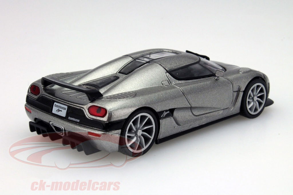 Koenigsegg Agera R 1/43 シルバー 17/150 1/43 AITO KOENIGSEGG AGERA R CARBON ROOF N/MAKE UP/BBR