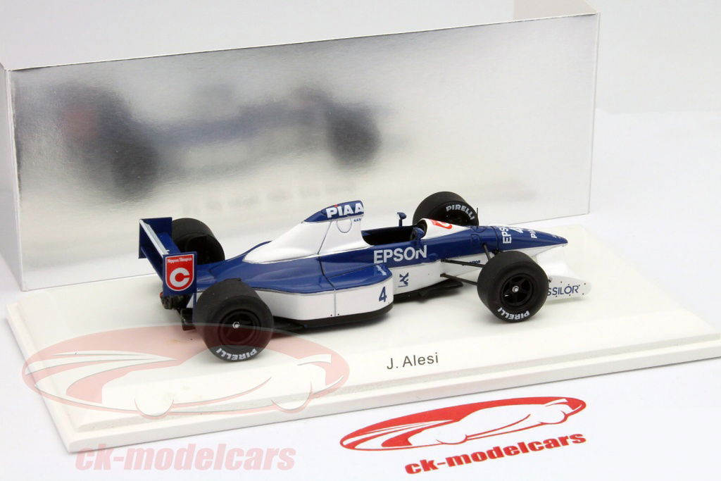 Spark 1:43 Jean Alesi Tyrrell 019 #4 Japan GP Formula 1 1990