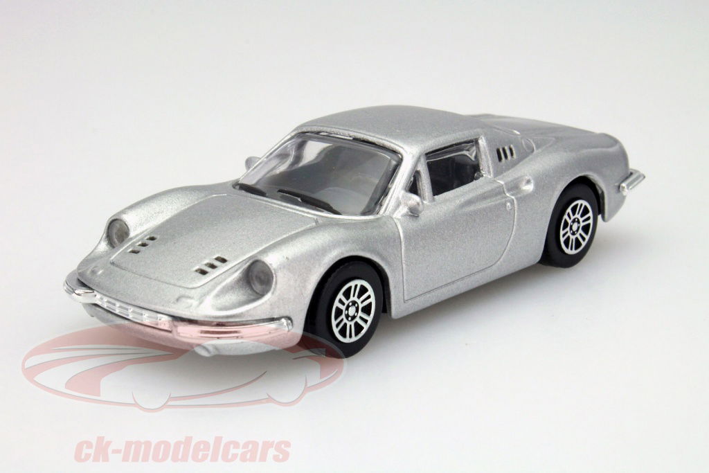 Bburago 1:43 Ferrari Dino 246 GT silver 18-36000 model car