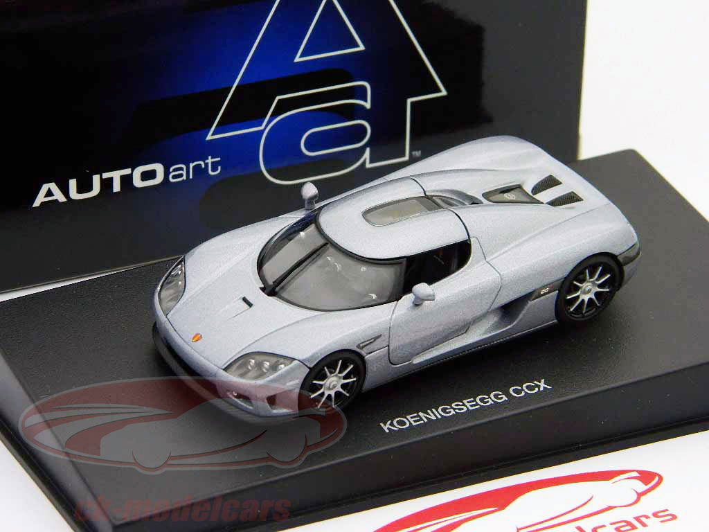 AUTOart 1:43 ケーニグセグCCXの銀/ 分 59003 モデル 車 59003