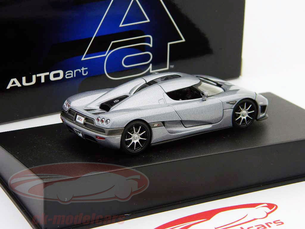 1/43 KOENIGSEGG CCX(シルバー) 完成品 ミニカー(59003) AutoArt(オートアート) AUTOart 1:43 Koenigsegg CCX silver / silver 59003 model car
