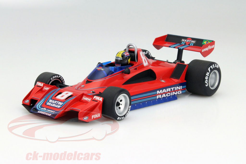1977 Brabham BT45B #8 Carlos Pace （BRA） Minichamps 1:18 Carlos Pace Brabham BT45B #8 Formula 1 1977