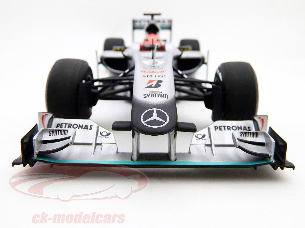 PMA - Minichamps 1/43 メルセデスAMG W03 M.シューマッハ Minichamps 1:43 M. Schumacher Mercedes AMG W03 #7 Last Race