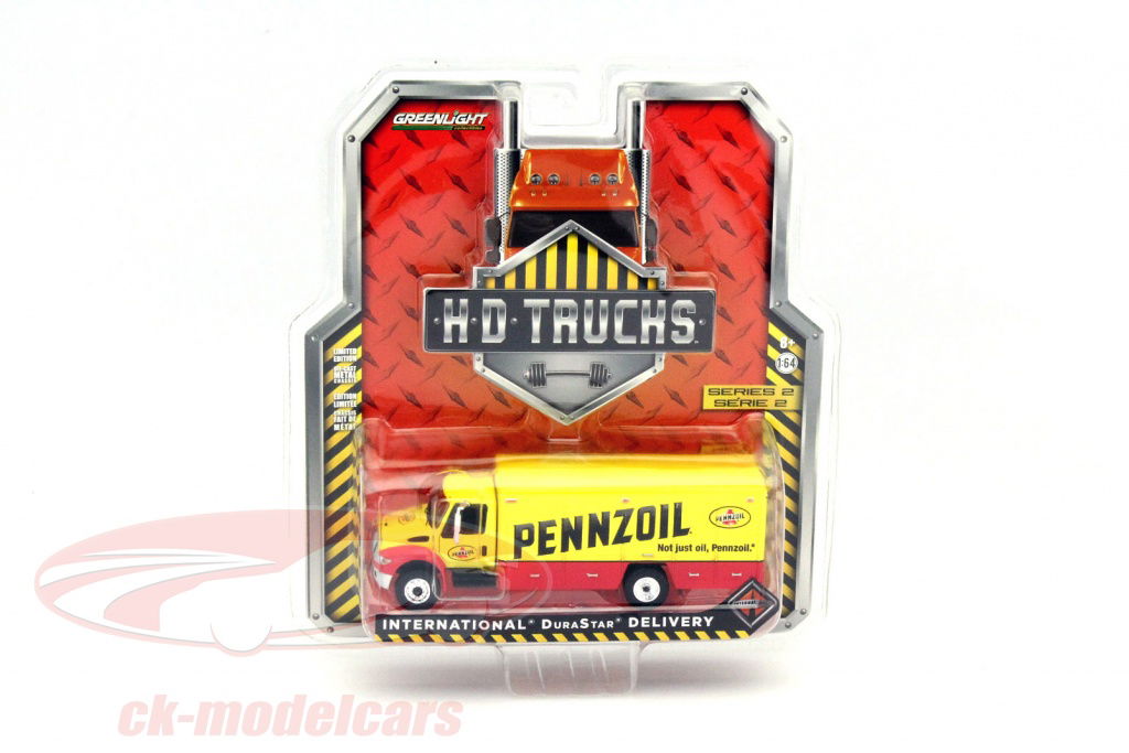 greenlight-1-64-international-durastar-delivery-pennzoil-giallo-rosso-33020/