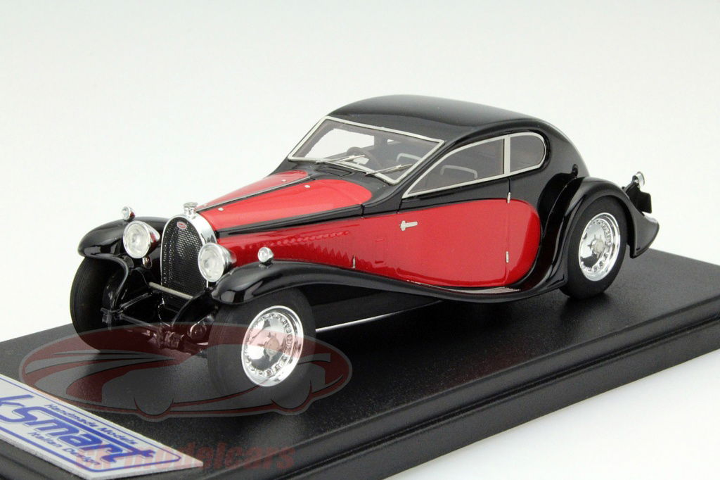 looksmart-1-43-bugatti-50t-superprofilee-black-red-ls439c/