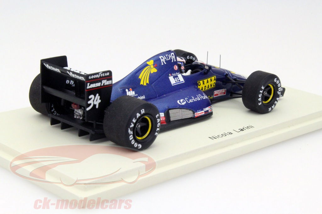 Spark 1:43 Nicola Larini Modena Lamborghini 291 #34 USA GP