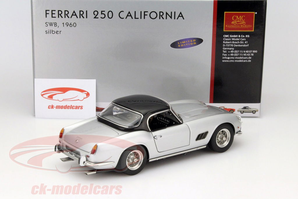 CMC 1:18 フェラーリ250GT SWBカリフォルニアスパイダー1961