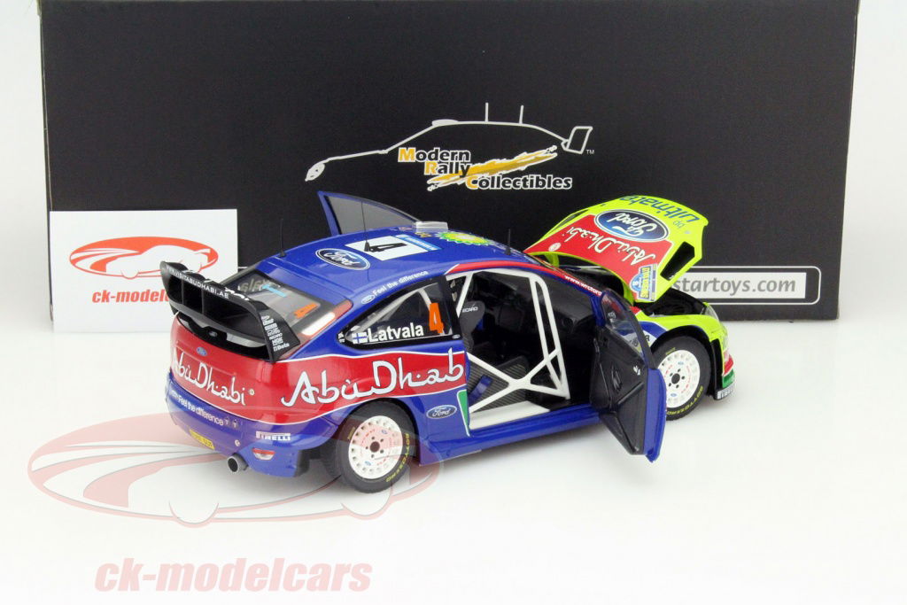SUNSTAR 1/18 フォード フォーカス WRC '07 ラリー・ジャパン Sun Star Models 1:18 Ford Focus RS WRC07 #4 Winner Rally