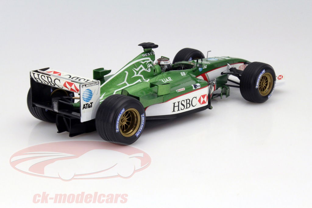 HotWheels 1:18 Eddie Irvine Jaguar R3 #16 Fórmula 1 2002