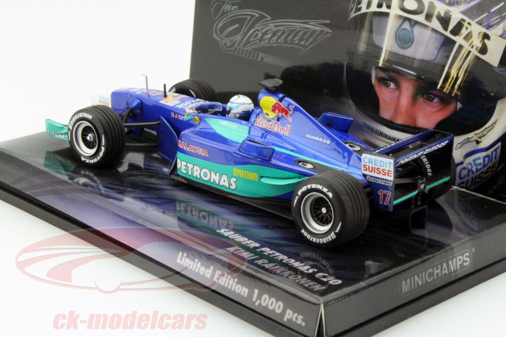 ミニカー MINICHAMPS KIMI RAIKKONEN Minichamps 1:43 2-Car Set Kimi Räikkönen reunion Australian