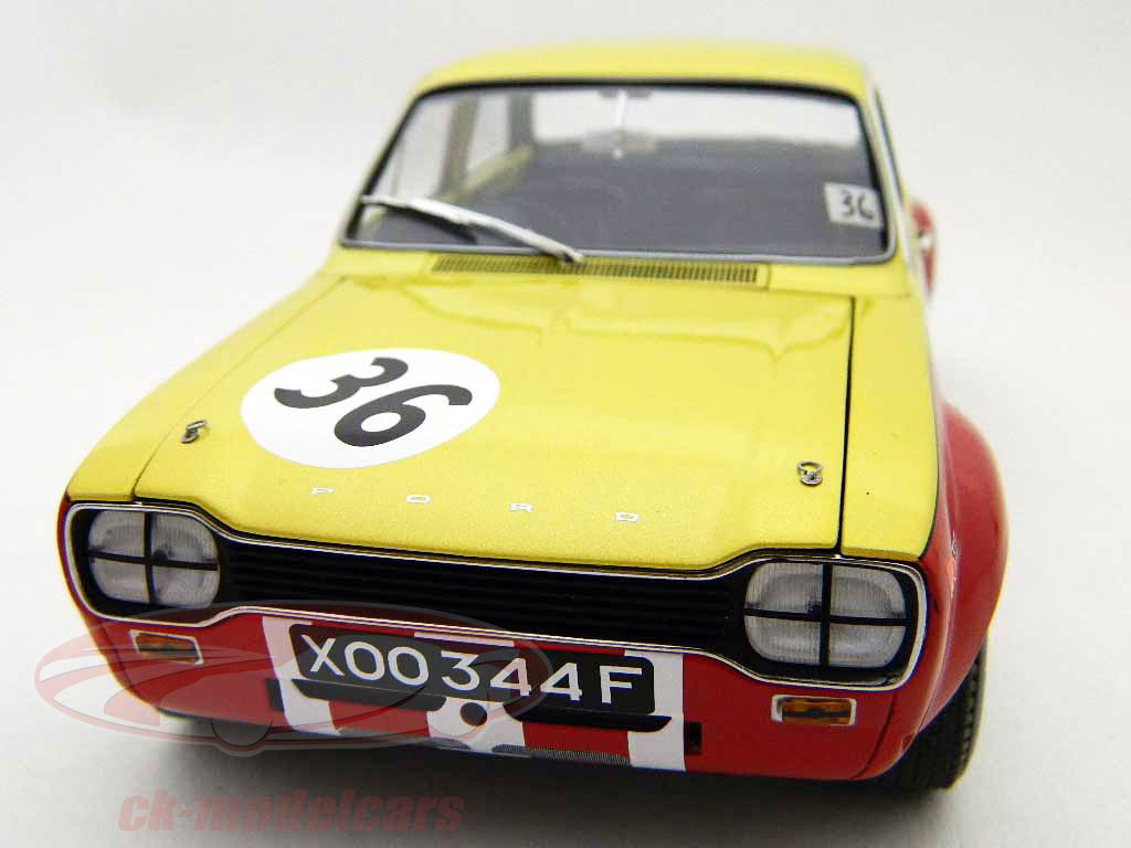 自動車 MINICHAMPS Ford Escort I TC 1968 1/18 Minichamps 1:18 Ford Escort I TC #36 GP Touring Car 1968