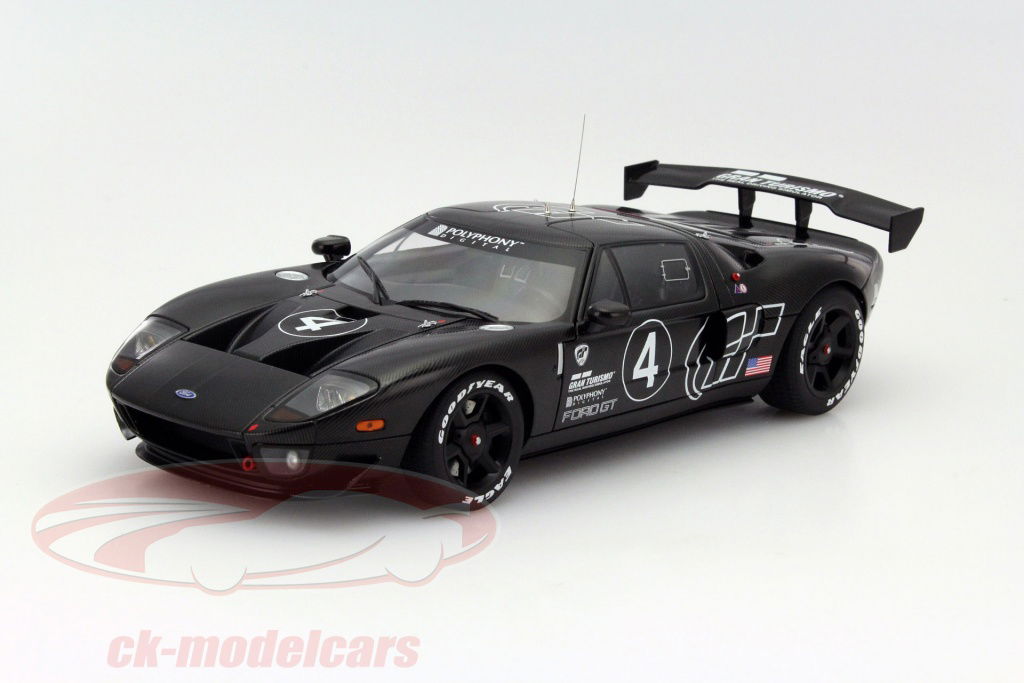 AUTOart 1:18 Ford GT LM Spec II #4 Test Car 2005 Carbon