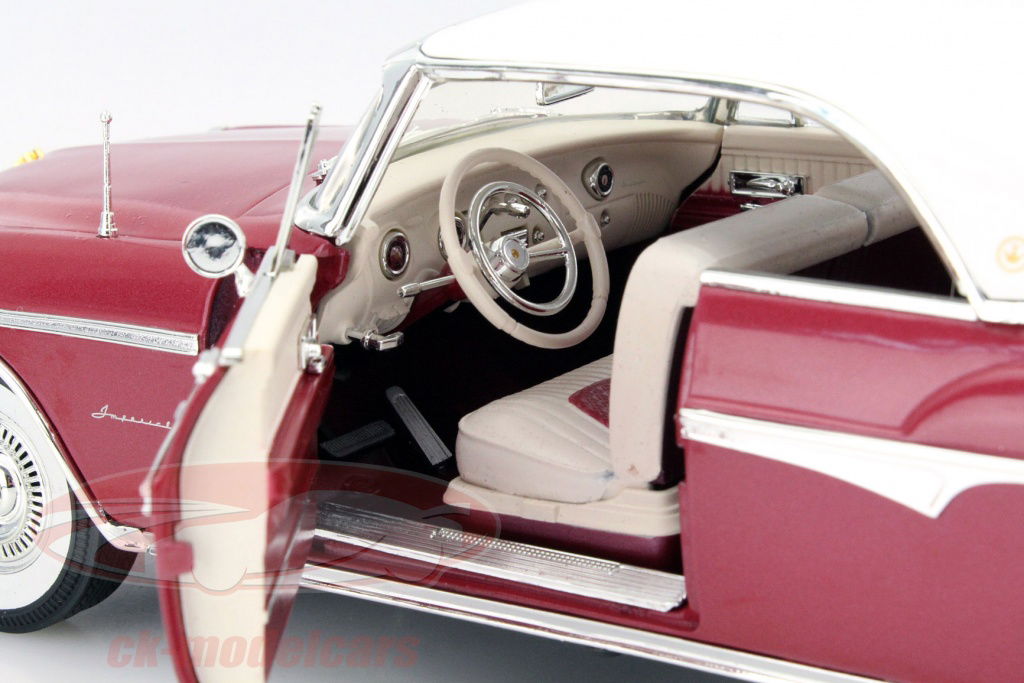 Signature Models 1:18 Chrysler Imperial Year 1955 red 18111