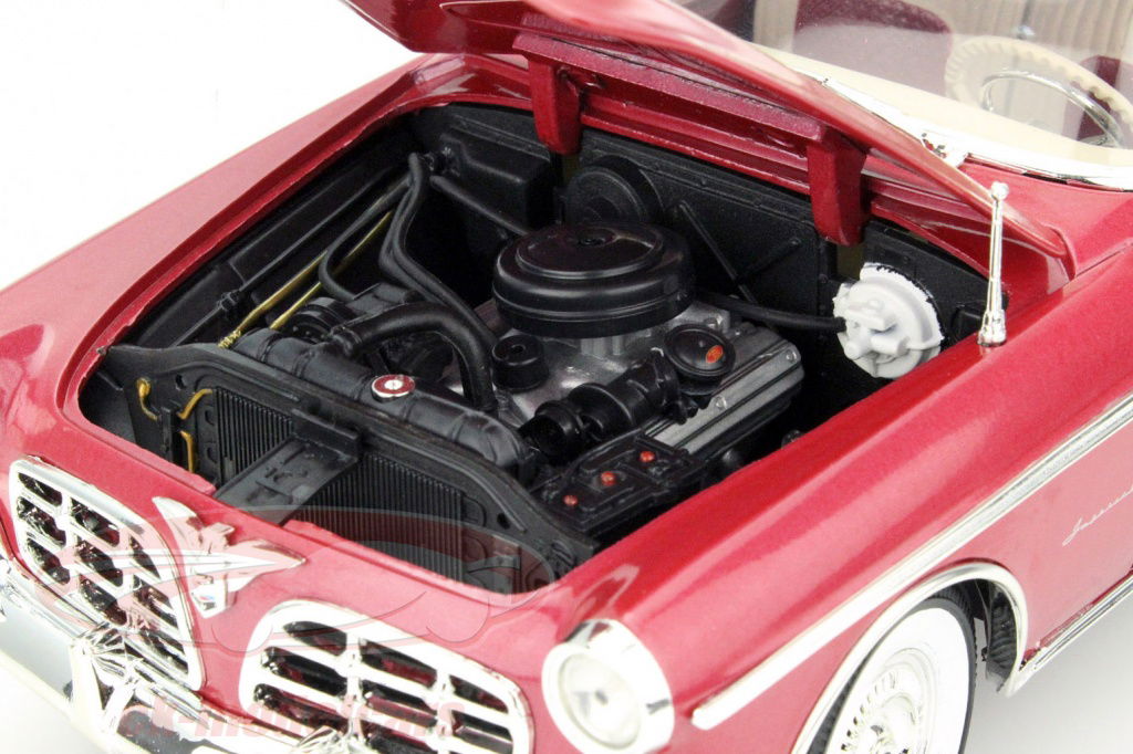 Signature Models 1:18 Chrysler Imperial Year 1955 red 18111