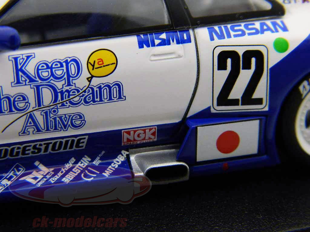 ミニカー hpi NISMO GT-R LM (#22) 1995 Le Mans Tarmac Works Nissan NISMO GT-R LM #22 24h Le Mans 1995 1/64