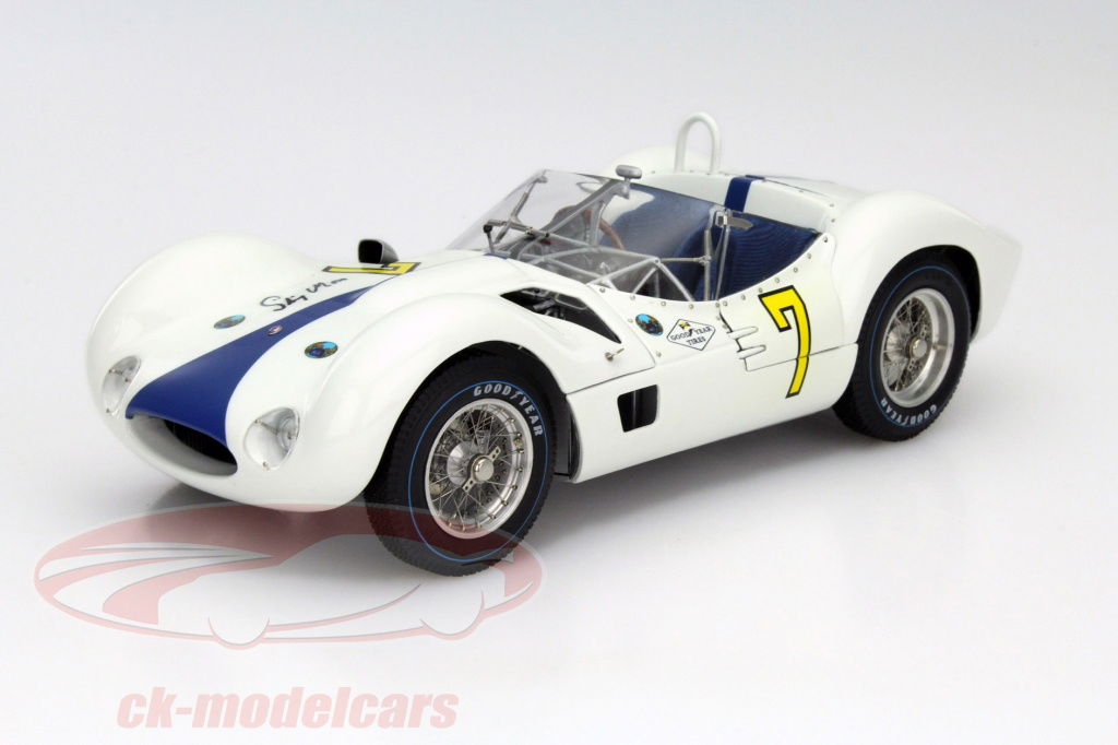 CMC 1:18 Maserati Tipo 61 Birdcage #7 Winner GP Kuba 1960