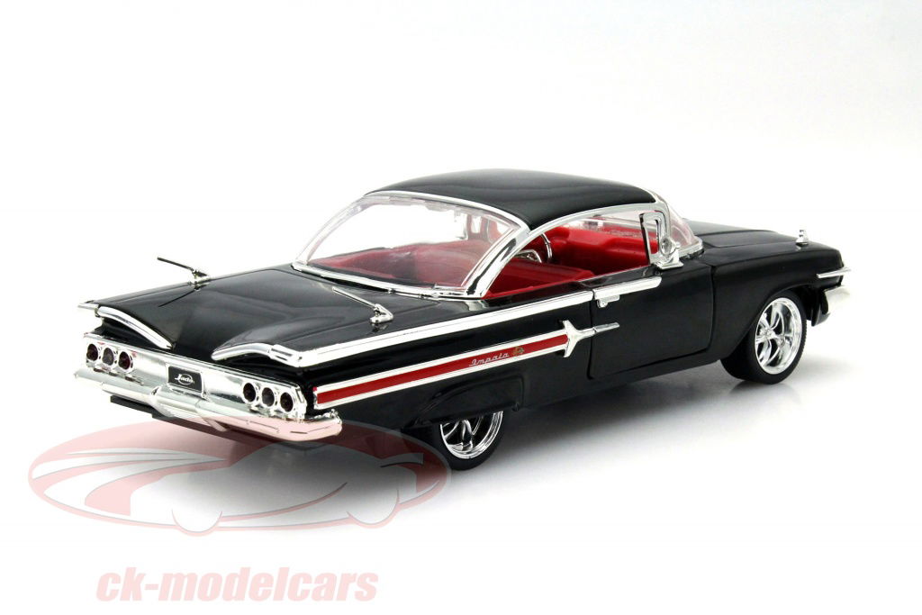 ミニカー JADA TOYS 1/24 1960 Chevrolet Impala Scale Model Vehicles 1:24 for Chevy Impala 1960 Classic Car