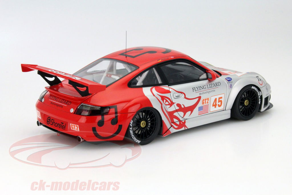 AUTOart 1:18 ポルシェ911（996）GT3 RSRリザードALMSのGT2 2006