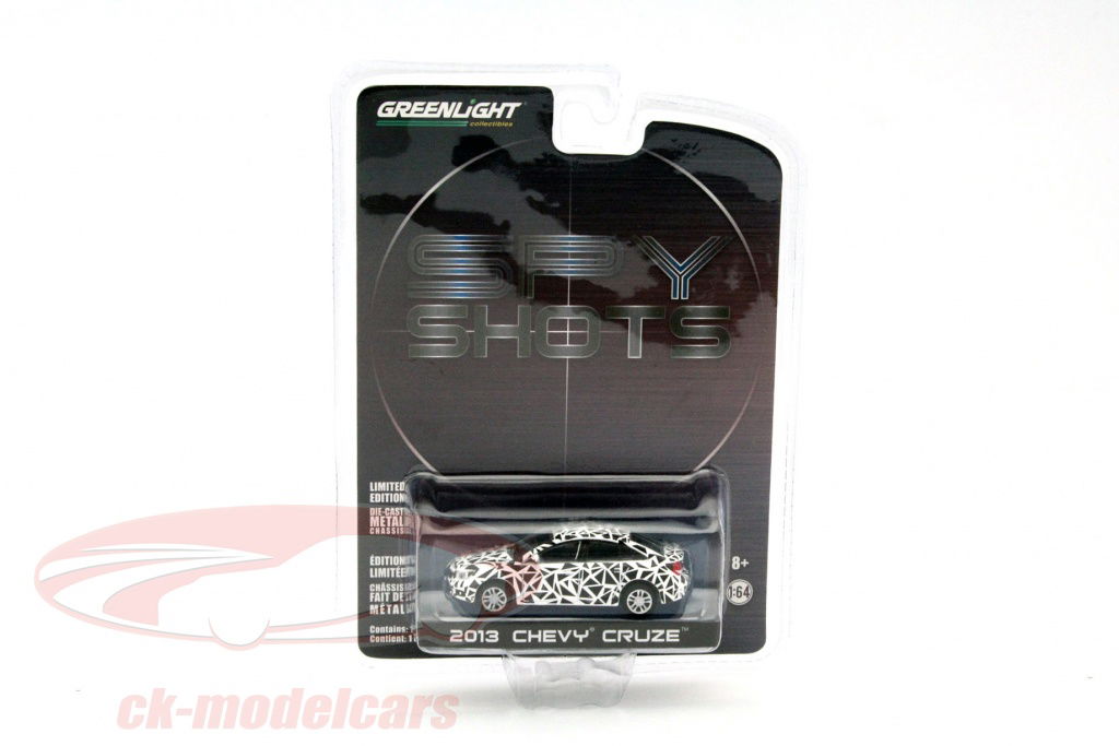 greenlight-1-64-chevrolet-cruze-r-2013-sort-hvid-29779/