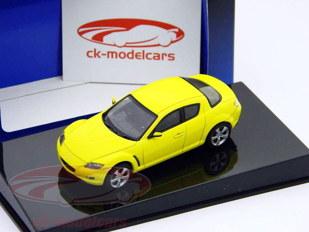 autoart-1-43-mazda-rx-8-modele-2002-jaune-jaune-55921/